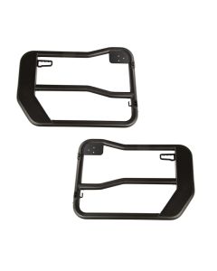 Rugged Ridge Fortis Front Tube Doors with Mirrors 18-23 Jeep Wrangler JL/JT - 11509.15