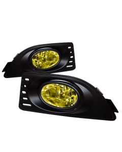 Spyder Acura RSX 05-07 OEM Fog Lights w/Switch Yellow FL-AR06-Y - 5020680
