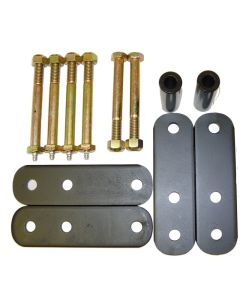 Rugged Ridge HD Front Leaf Spring Shackles 1-In Lift 87-95 Jeep Wrangler YJ - 18265.14