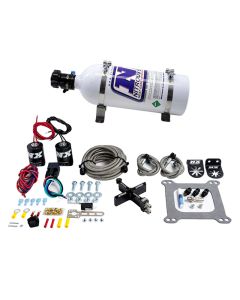 Nitrous Express 4150 Covert Crossbar Plate System Stage 6 50-300HP (5lb Bottle) - 63041-05