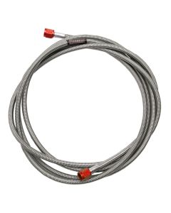 Russell Performance -3 AN x 1/8in NPT 8-1/2in Pre-Made Nitrous and Fuel Line - 658030