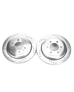 Power Stop 07-17 Ford Expedition Rear Evolution Drilled & Slotted Rotors - Pair - AR85124XPR