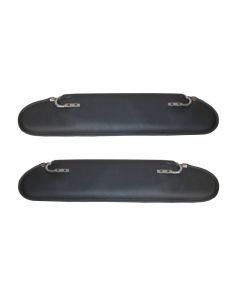 Omix Replacement Sun Visors Charcoal 72-86 CJ models - 13301.15