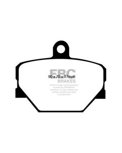 EBC 08+ Smart Fortwo 1.0 Ultimax2 Front Brake Pads - UD1252
