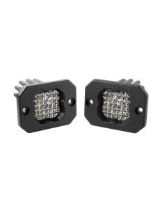 Diode Dynamics Stage Series C1 LED Pod Sport - White Flood Flush RBL (Pair) - DD6471P