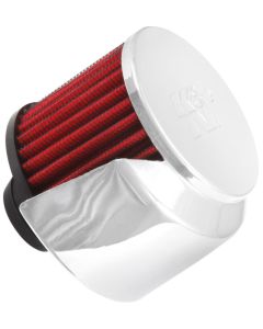 K&N 1in Flange L x 3in OD x 2.5in Height Clamp On Crankcase Vent Filter - 62-1516