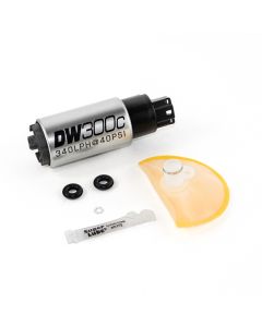 DeatschWerks 340lph DW300C Compact Fuel Pump w/ 07-13 Holden Commodore Set Up Kit (w/o Mount Clips) - 9-307-1018
