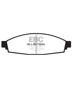 EBC 03-06 Lincoln Aviator 4.6 Greenstuff Front Brake Pads - DP61675