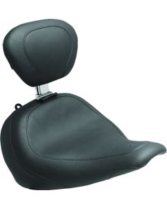 Mustang 11-13 Harley Blackline, 12-17 Slim,Slim S Wide Touring Passenger Seat - Black - 76753