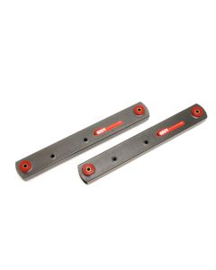 BMR 78-87 G-Body Non-Adj. Boxed Lower Control Arms (Polyurethane) - Black Hammertone - BCA003H