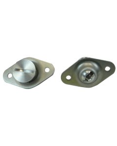 Moroso Quick Fastener - Self Ejecting - 5/16in x .550in - Aluminum - 10 Pack - 71506