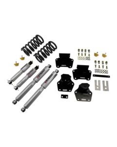 Belltech 2inch Front 4inch Rear Lowering Kit w/ SP Shocks Dodge Dakota V6 1997-2004- BELL-802SP