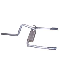 Gibson 98-02 Chevrolet Camaro Z28 5.7L 3in Cat-Back Dual Exhaust - Aluminized - 320000
