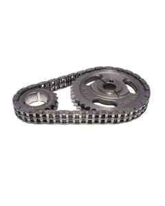 COMP Cams Hi-Tech Roller Timing Set for Small Block Chevy 283-400 1962-1996, Steel Gears, 1.5 Ratio - 3120CPG