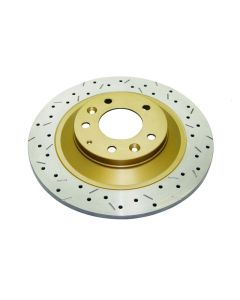 DBA 05+ Mazda MazdaSpeed6 / 05+ MX6 Rear Drilled & Slotted 4000 Series Rotor - DBA42961XS