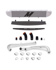 Mishimoto 2014-2016 Ford Fiesta ST 1.6L Front Mount Intercooler (Silver) Kit w/ Pipes (Silver) - MMINT-FIST-14KPSL