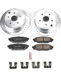 Power Stop 15-19 Subaru WRX Rear Z23 Evolution Sport Brake Kit - K6977