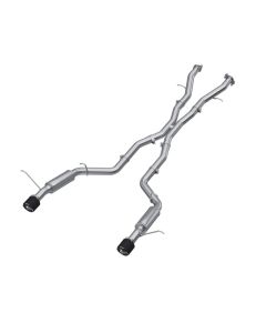 MBRP Armor Pro Stainless Steel 3 Inch CatBack Exhaust Dual Rear Exit w/ Carbon Fiber Tips Dodge Dura - S51053CF