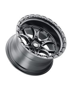 Weld Off-Road W108 20X9 Ledge 6X135 ET00 BS5.00 Satin Black / Black Ring 87.1 - W10809089500