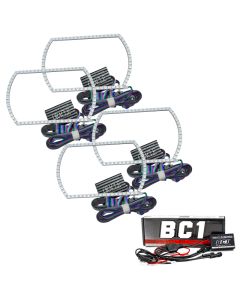 Oracle Chevy Silverado 07-13 Halo Kit Square Style - ColorSHIFT w/ BC1 Controller - 2358-335