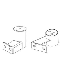 Go Rhino 2022 Ford Maverick - Brackets for Dominator Extreme SideSteps - D64029TK