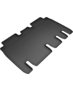 3D MAXpider 2016-2020 Tesla Model X Kagu 2nd Row Floormats - Black - L1TL01121509