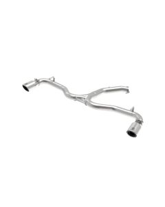 aFe Takeda 3in-2.5in SS Axle-Back Exhaust w/Polished Tips 2018 Hyundai Elantra GT Sport I4-1.6L(t) - 49-37002-1P