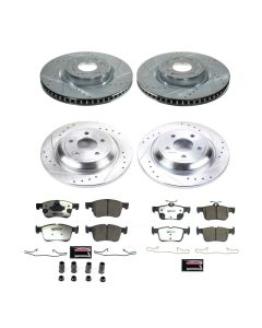 Power Stop 21-22 Ford Bronco Sport Front & Rear Z36 Truck & Tow Brake Kit - K8644-36