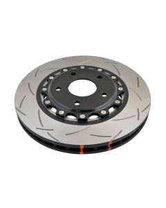 DBA 05-12 Corvette C6 w/Z51 pkg Front Slotted 5000 Series 2 Piece Rotor Assembled w/ Black Hat - DBA52990BLKS