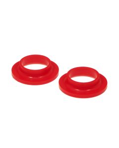Prothane Universal Coil Spring Isolators - Pair - Red - 19-1706