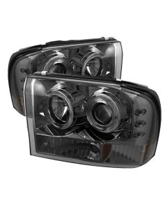 Spyder Ford F250 Super Duty 99-04 Projector Version 2 LED Halo LED Smke PRO-YD-FF25099-1P-G2-SM - 5010353