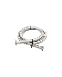 Snow 6AN Braided Stainless PTFE Hose - 5ft - SNF-60605