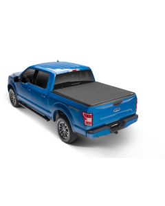 Lund 99-17 Ford F-250 Super Duty (6.5ft. Bed) Genesis Elite Tri-Fold Tonneau Cover - Black - 95850