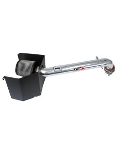HPS Performance Shortram Air Intake Kit 2005-2019 Toyota Tacoma 2.7L, Includes Heat Shield, Polish- HPS-827-169P