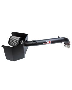 HPS Performance Shortram Air Intake Kit 2005-2019 Toyota Tacoma 2.7L, Includes Heat Shield, Black- HPS-827-169WB