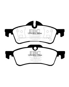 EBC 04-06 Mini Hardtop 1.6 Ultimax2 Rear Brake Pads - UD1060