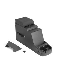 Rugged Ridge Stereo Security Console Black 76-95 Jeep CJ / Jeep Wrangler - 13104.01