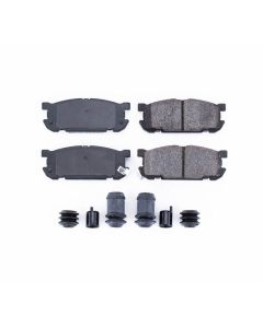 Power Stop 01-05 Mazda Miata Rear Z17 Evolution Ceramic Brake Pads w/Hardware - 17-891