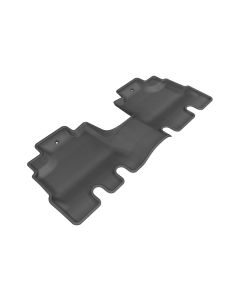 3D MAXpider 2014-2018 Jeep Wrangler JK Unlimited Kagu 2nd Row Floormats - Black - L1JP01121509