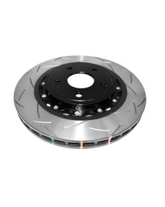 DBA 06-10 Jeep Grand Cherokee SRT8 5000 Series Uni-Directional Slotted Front Rotor w/Black Hat - DBA52532BLKS