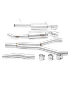 Mishimoto 2015-2016 Ford Mustang 2.3L EcoBoost Stainless Steel Cat-Back Exhaust - MMEXH-MUS4-15