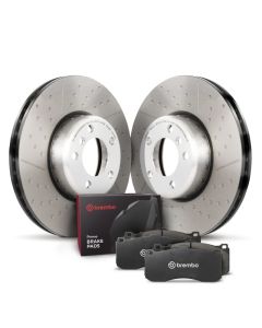 Brembo OE 12-15 BMW 328i/328i xDrive Front Disc Brake Kit - KT04473