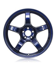 Gram Lights 57CR 17x9.0 +38 5-100 Eternal Blue Wheel (Minimum Order Qty 20) - WGCRQ38DEBP