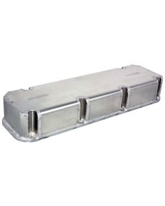 Moroso Ford 429-460 Valve Cover w/Billet Rail - 3.5in - Aluminum - Pair - 68349