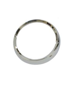 Omix Headlight Bezel Chrome 72-86 Jeep CJ Models - 12419.03