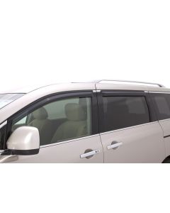 AVS 11-18 Nissan Quest Ventvisor Outside Mount Window Deflectors 4pc - Smoke - 94630