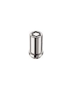 McGard Wheel Lock Nut Set - 5pk. (Cone Seat Tuner) M14X1.5 / 22mm Hex / 1.648in OAL - Chrome - 25515