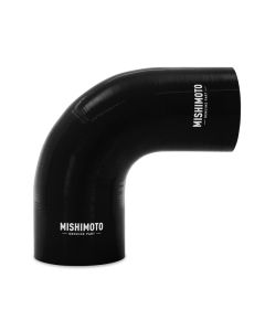 Mishimoto Silicone Reducer Coupler 90 Degree 3in to 3.75in - Black - MMCP-R90-30375BK