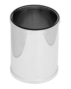 Spectre Straight Intake Tube 3in. OD x 4in. L - Chrome - 87081