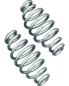Bikers Choice 5 Inch Chrome Solo Seat Springs Universal Custom Pr - 492813